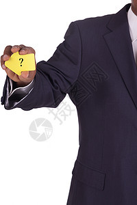 手持公证人的商务人士管理人员展示工人领带成功男性男人人士手指商业图片