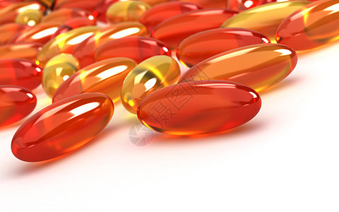 维生素补充剂红色疾病抗氧化卵磷脂光盘水平鱼油宏观药品图片