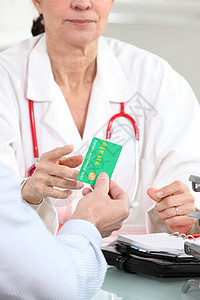 医生和病人接待办公室数据女士眼镜服务帮助程序医师咨询图片