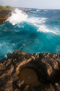 日落在魔鬼的眼泪下休息海滩海景运动天空情调天堂冲浪天气热带图片