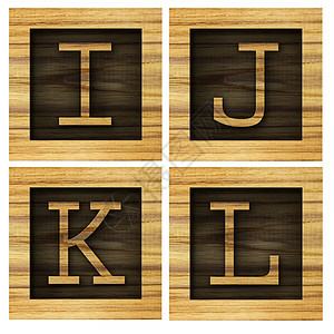 Teak木制IL区块粮食阴影木头字体盘子凸版公司黄色棕色木材图片