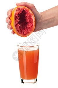 葡萄果汁早餐柚子水果橙子甜点玻璃果味食物营养饮食图片