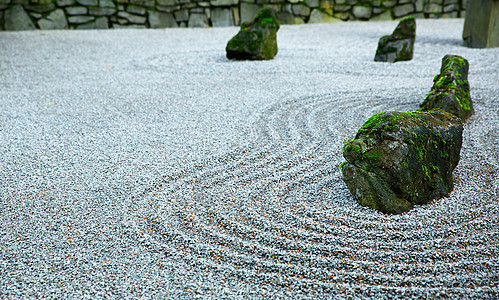 黑暗日的Zen花园图片