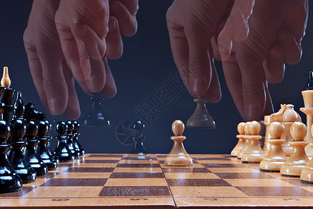 在国际象棋中的游戏图片