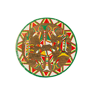 苏里南圆轮装饰图片