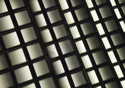 黑白方和白方形的纹理桌子玻璃正方形装饰品装饰线条收藏盒子框架边界图片