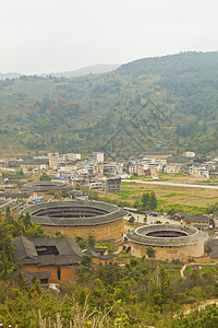 图卢 福建中华历史遗迹 世界遗产村庄文化建筑世界农村房子遗产学校土楼团体图片