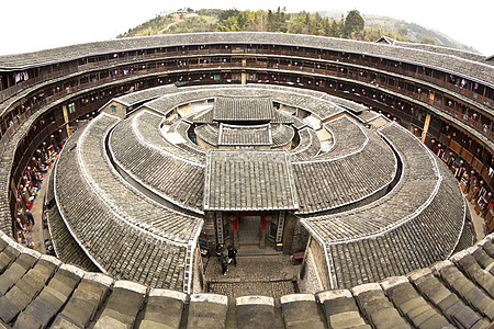 中国福建图卢之家地球砖块日落世界家庭桌面学校住宅遗产大厅背景图片