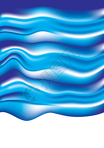 蓝色摘要流动作曲边框艺术电脑插图线条宣传打印波浪图片