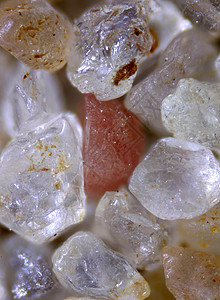 沙滩沙地摄影图显微镜矿物水晶玻璃有机硅砂砾宏观照片显微石头图片