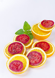 柑橘水果蔬菜红色白色橙子果汁黄色食物香橼柠檬叶子图片