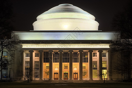 马萨诸塞理工学院辉光技术建筑圆顶教育校园学习院子柱子大学图片