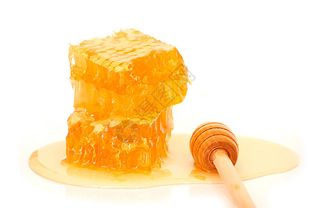 蜂蜜流动梳子液体营养食物木头蜂窝甜点玻璃产品图片