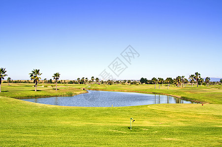 阿尔加夫葡萄牙高尔夫球场高尔夫球场地娱乐天空农村全景环境课程竞赛绿色植物图片