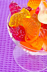 金米熊玫瑰甜点小吃凝胶状派对健康乐趣糖果收藏咀嚼图片
