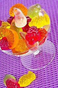 金米熊食物乐趣孩子们健康橙子金子派对小吃甜点糖果图片
