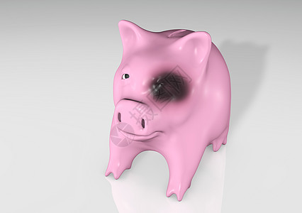 黑眼猪银行图片