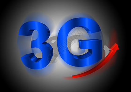 3G 符号消息屏幕上网监视器电话信号展示短信通讯器技术背景图片