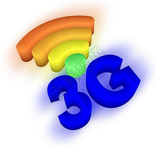 3G和信号符号电脑笔记技术收音机插图电话数据海浪网络细胞背景图片
