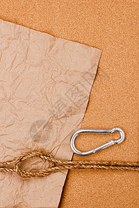 绳索和骑车古董棕色环形细绳橙子眼泪电缆安全航海力量图片