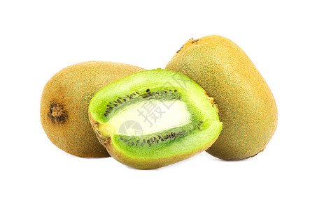 切水果Kiwi 水果奇异果小吃热带食物异国营养白色情调绿色饮食背景
