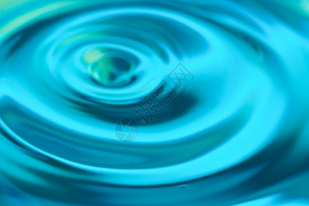 水滴特写涟漪海浪运动雨滴气泡波纹蓝色液体环境动画图片