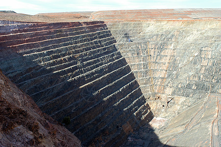 澳大利亚西部的Leonora金矿领土矿工国家岩石旅行机械现金技术建筑学材料图片