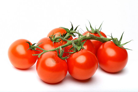 孤立的西红柿生产饮食水果香料美食蔬菜植物沙拉叶子烹饪图片