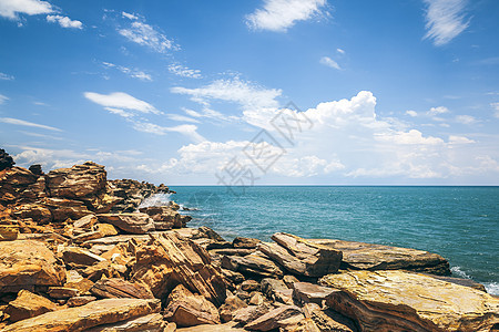 澳大利亚布罗ome沙漠荒野橙子环境阴影旅游地平线蓝色假期天空图片