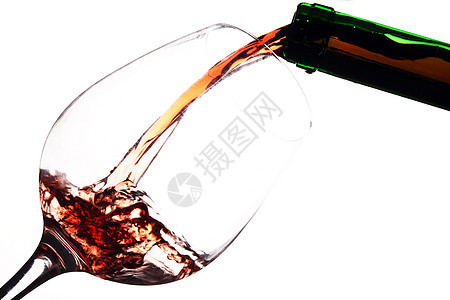 红酒倒入玻璃杯中反射饮料玻璃液体酒厂侍酒师假期派对工作室周年图片