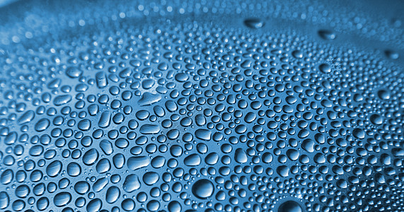 水滴纹理气泡反射蓝色液体墙纸实验室环境化学品天气宏观图片
