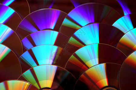 CD 和 dvd 背景记录软件光谱磁盘反射电脑商业圆圈技术光学图片