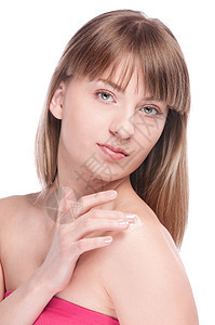 妇女当面施润湿霜肤色润肤卫生皮肤科药品身体洗剂女孩推杆护理图片
