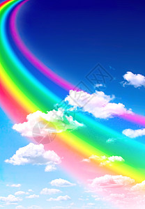 彩虹运气童话天空魔法天气想像力图片