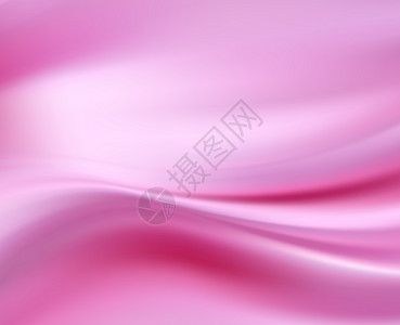 粉色丝绸背景浪漫热情窗帘溪流波纹贵族插图织物布料海浪图片