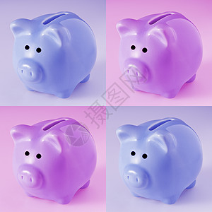 猪头银行设计制品金融基金情况口袋银行业储蓄玩具资金退休图片