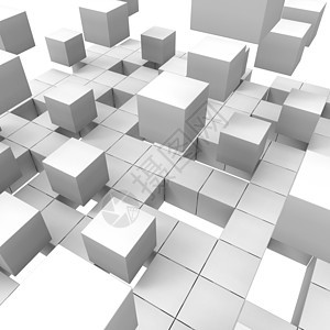 立方背景正方形盒子技术高科技立方体网站插图反射辉光广告数字的高清图片素材