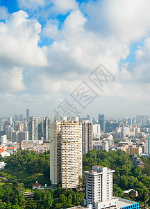 新加坡建筑结构中心城市办公室建筑学房子商业公园密度摩天大楼晴天图片