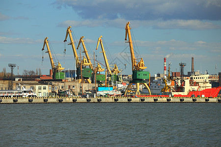 码头工业船运海军船厂机器海岸起重机贸易运输港口图片