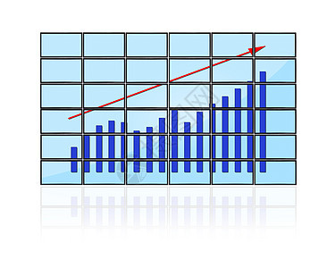 带有图表的面板技术娱乐成功监视器椅子展示视频屏幕进步生长图片