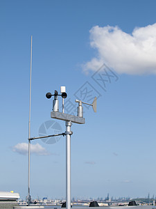 气象站计算风向标风轮商业金融财政建造环境办公室起重机图片
