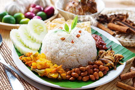 椰浆饭马来西亚菜图片