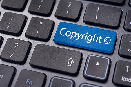 版权概念互联网资源办公室按钮法律纽扣商标钥匙专利保护图片