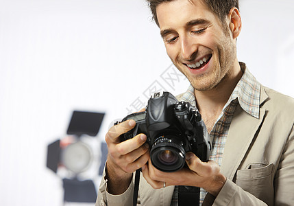 摄影师镜片摄影专业爱好职业快乐水平影棚灯光工作室图片