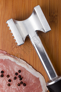 肉的锤子烹饪配件生产乡村美食食物用具餐厅尖刺饮食图片