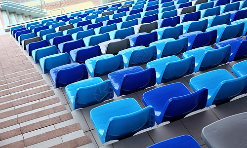 边靠边有楼梯的座位建筑团体蓝色体育场体育馆游戏民众数字会场竞赛图片