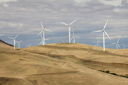 Goldendale 华盛顿地貌风风涡轮风图片