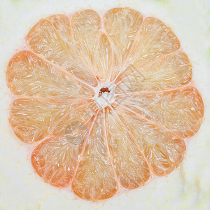 波梅罗或中国葡萄圆圈水果柚子叶子皮肤烹饪食品甜点食物图片