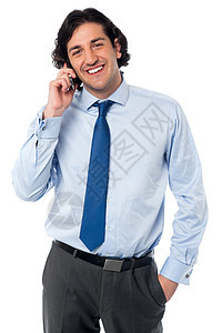 与客户端沟通的微笑管理器职业冒充人士顾问网络商务技术雇主经理公司图片