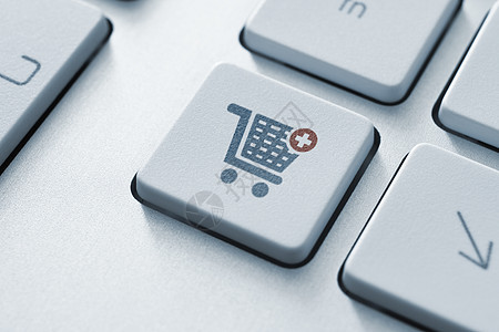 网上购物销售顾客大车产品键盘篮子零售市场钥匙命令图片